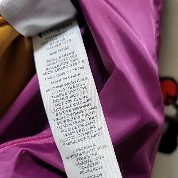 Cotopaxi Teca Calido Reversible Water Repellent Hooded Vest. - Picture 10 of 11